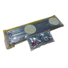 Rayos Nacional para Moto x 3.00mm. de 100 x36 c/Niple    *F
